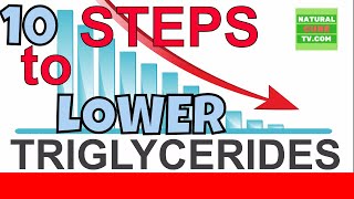 LOWER TRIGLYCERIDES  10 Steps to Lower Triglycerides [upl. by Aisila105]