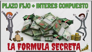 PLAZO FIJO  INTERES COMPUESTO  APRENDE COMO FUNCIONAN✨🤑 [upl. by Hamner807]