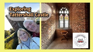 Exploring the beautiful TATTERSHALL CASTLE Lincolnshire [upl. by Airdnazxela]