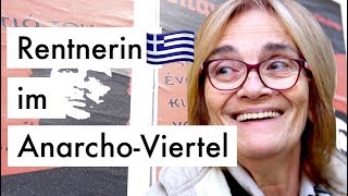 Exarchia Rentnerin im anarchistischen Viertel von Athen  Doku Wie geht es Griechenland heute [upl. by Idolem]