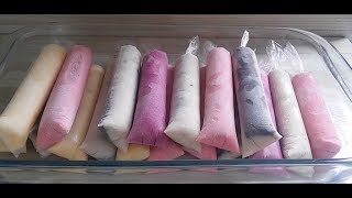 Como fazer Geladinho Delicioso Gelinho Sacolé Dindin chupchup [upl. by Dat427]