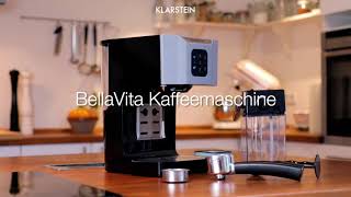 BellaVita Kaffeemaschine  Vielfalt der Kaffeewelt genießen  Klarstein [upl. by Oivat]