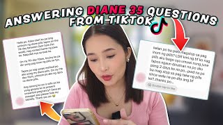 Answering Diane 35 Questions From Tiktok [upl. by Ocirderf582]