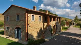 V60001 Beautiful Property for sale in Val dOrcia near Pienza Tuscany  LISTING BELOW [upl. by Ylatfen]