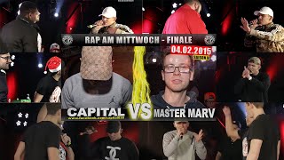 CAPITAL BRA ALLE RAP AM MITTWOCH BATTLE RUNDEN 4K [upl. by Nolyarg700]