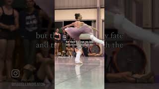 Black Swan Fouettés with slow tempo Text on Screen  Isabella Boylston [upl. by Harland]