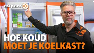 Wat is eigenlijk de beste temperatuur voor je koelkast  Expert NL [upl. by Wayolle]