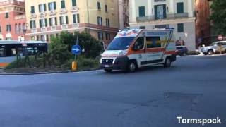 EMERGENCY 4 X Ambulanze in sirena MINI compilation  Ambulance responding CODE 3 [upl. by Sianna61]