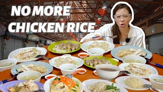 I ate at 100 chicken rice stalls and sent them to the lab  Top 4 Chicken Rice in Singapore [upl. by Aneerol]