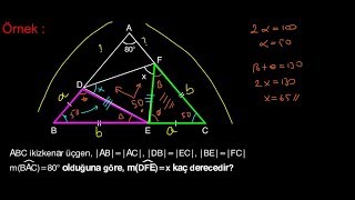 ÜÇGENLER  BENZERLİK6  EŞLİK  GEOMETRİ  METİN HOCAM [upl. by Ahsikyt]