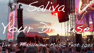 Saliva  Your Disease Live at Midsummer Music Fest 2022 [upl. by Atteragram]