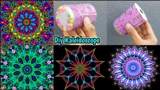 how to make kaleidoscope  Science project  diy kaleidoscope [upl. by Lazos]