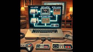 Build a Retro Gaming Console from an Old Laptop [upl. by Kev]