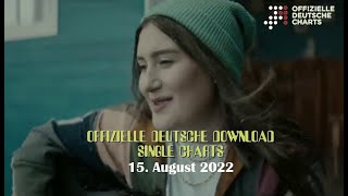 TOP 40 Offizielle Deutsche Download Single Charts  15 August 2022 [upl. by Ardnasak]