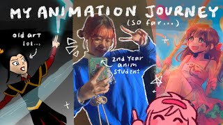 My animation journey so far ft calarts es 🌷 [upl. by Nnaeirelav]