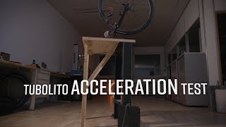 Acceleration Test  Tubolito vs Standard Tube [upl. by Ledeen]