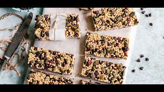 Muesli Bar Recipe  MuesliBars  True Elements [upl. by Meurer24]