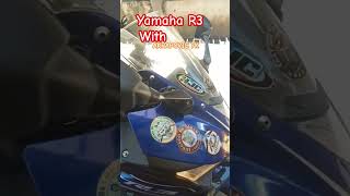 Yamaha R3 with AKRAPOVIC 7K [upl. by Zednanref]