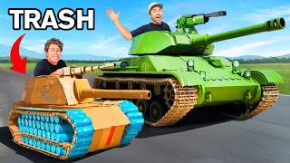 Build a Tank With Trash Win 1000 ft Mark Rober [upl. by Anton]