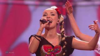 Donatan amp Cleo  My Słowianie Poland 4K LIVE at ESC final 2014 [upl. by Naples]