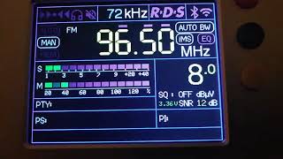 965 MHz  SWR3 Waldenburg Württemberg received in Starachowice in tropo duct 838 km [upl. by Boehmer833]