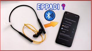 BLUETOOTH Headset Connect Seivathu Eppadi  bluetooth headphones connect to phone tamil [upl. by Nahum]