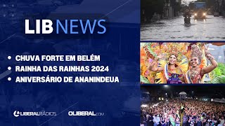 Chuva forte em Belém Rainha das Rainhas 2024 aniversário de Ananindeua e Copinha 2024 [upl. by Aurthur]