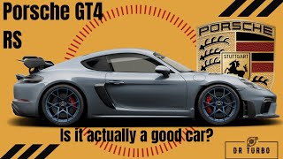 Porsche GT4 RS is it actually a good car [upl. by Lamar]