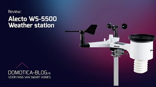 Review Alecto weerstation WS5500 [upl. by Alahc]