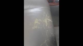 Cheap way to repair worn leather seats Toyota Sequoia Pt 1 [upl. by Ruder]