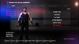 WWE 2K18 Dean Ambrose 2018 RETURNING Attire [upl. by Mila]