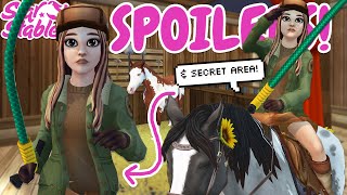 SPOILERS ENTER A SECRET AREA NEW ITEMS BUGS amp MORE IN STAR STABLE 😱 [upl. by Aprilette]