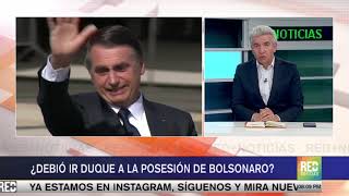 RED  quotBrasil camina junto a Colombiaquot mensaje de Jair Bolsonaro para Iván Duque [upl. by Wollis29]