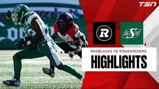 CFL WEEK 17 Ottawa Redblacks vs Saskatchewan Roughriders FULL HIGHLIGHTS [upl. by Dorena942]