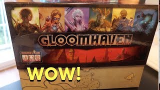 GLOOMHAVEN IST DA  UNBOXING  Brettspiel Geeks  Brettspiele [upl. by Notnroht]