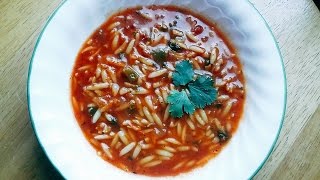 Orzo Pasta Soup  Vegan  One Pot Meal  Episode 70 [upl. by Htenay]