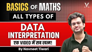 All Types Of Data Interpretation  Basics Of Maths  By Navneet Tiwari Sir [upl. by Ketti549]