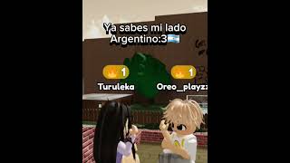 Mi lado Argentino3🇦🇷 roblox 💜💜 [upl. by Annoik]