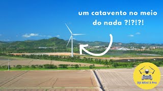 Parque eólico em Tubarão  TECNOLOGIA NACIONAL pra gerar energia limpa [upl. by Aicela195]