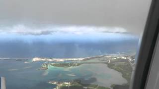 Landing at Guam Intl Airport [upl. by Attenod]