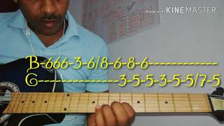 Toliprema title songTolipremaguitar tabslessonsatish telugu guitar songs [upl. by Musette]