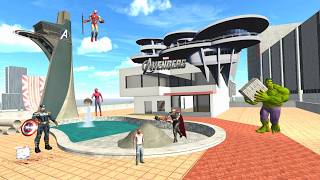 Franklin Upgrade House to Avengers House in Indian Bike Driving 3D [upl. by Alyekahs]