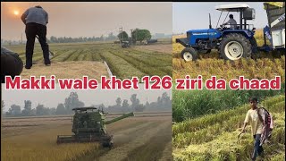 Makki wale khet 126ziri 5 trale full🔥❤️khambheravlog punjab farming jattlife haryana maanfarm1 [upl. by Eiryk571]