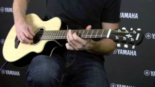 Yamaha APXT2 ElectroAcoustic Travel Guitar [upl. by Yttam]