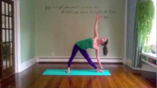 A Yoga Practice  10 Minute Workout  Vinyasa Flow [upl. by Nylesor]