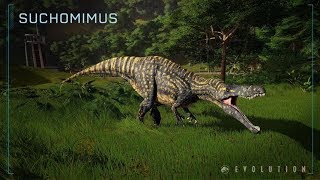 NUEVOS DINOSAURIOS Y DINOSAURIOS HIBRIDOS JURASSIC WORLD EVOLUTION [upl. by Kienan]