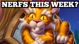 NERFS COMING THIS WEEK My PREDICTIONS on what they could be [upl. by Cleaves]