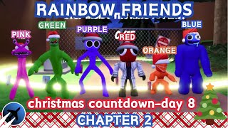 CHRISTMAS RAINBOW FRIENDS Play Chapter 2 Rainbow Friends CH2 [upl. by Enneillij]