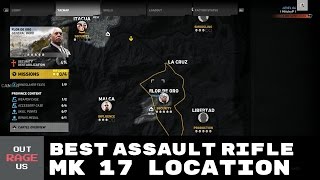 Ghost Recon Wildlands BEST assault rifle Mk 17 location [upl. by Carling]