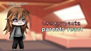 Creepypasta parents react to their children  English and Polish version  Lazy  Gacha Club [upl. by Pam]